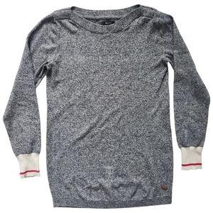 Roots Cabin Salt And Pepper Knit Sweater